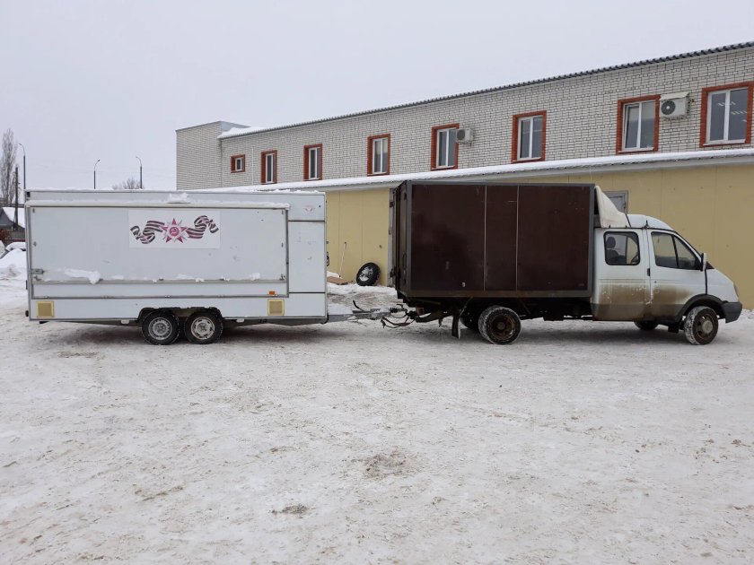 Газель Некст 5 метров с прицепом