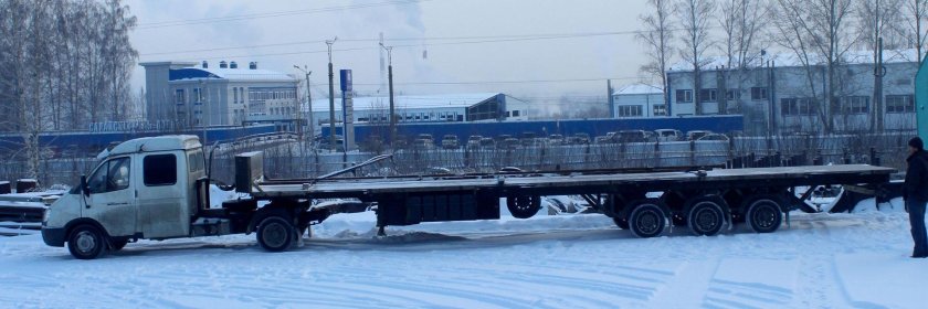 Газель полуприцеп 12 метров