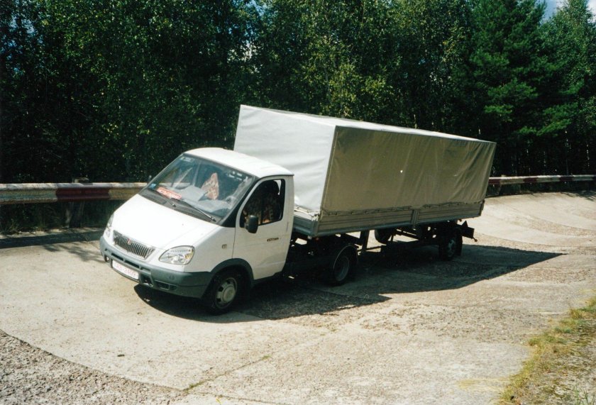 Газель полуприцеп 12 метров