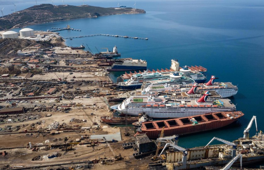 Алиага Турция порт