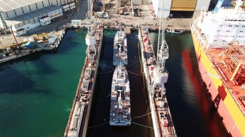 Istanbul naval shipyard