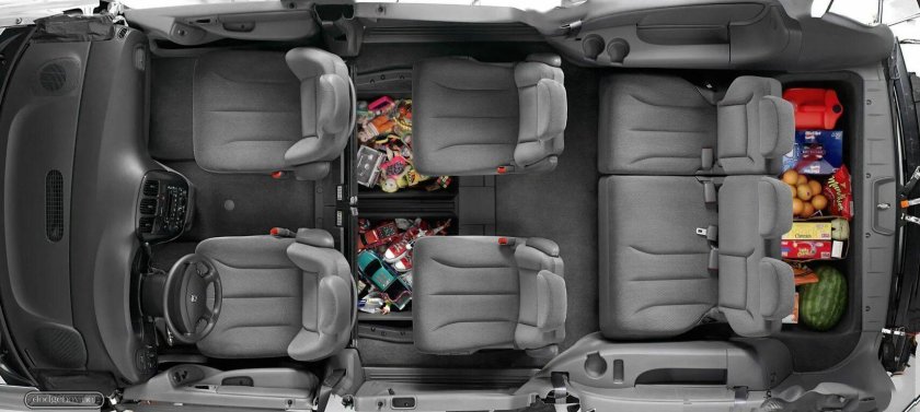 Dodge Caravan 5 салон