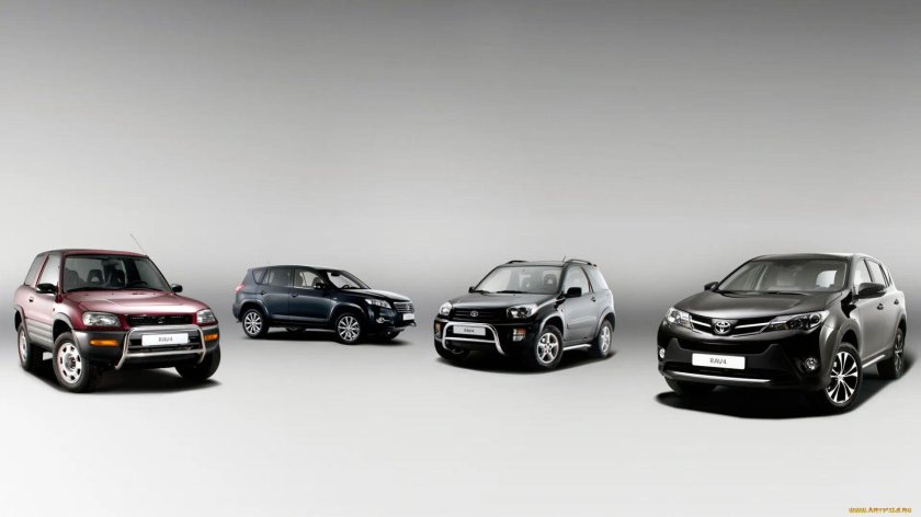 Тойота рав 4 по годам