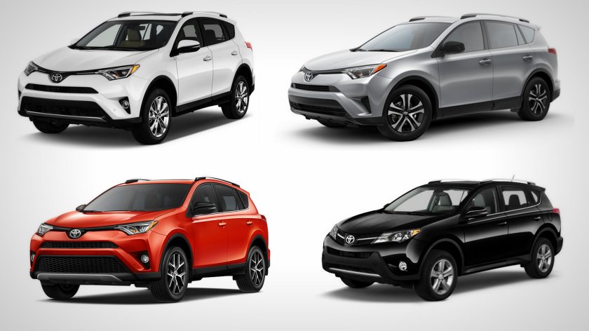 Тойота рав 4 поколения