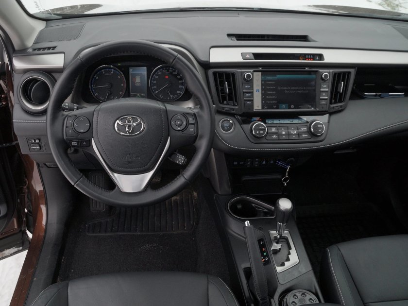 Тойота рав 4 4 поколение салон