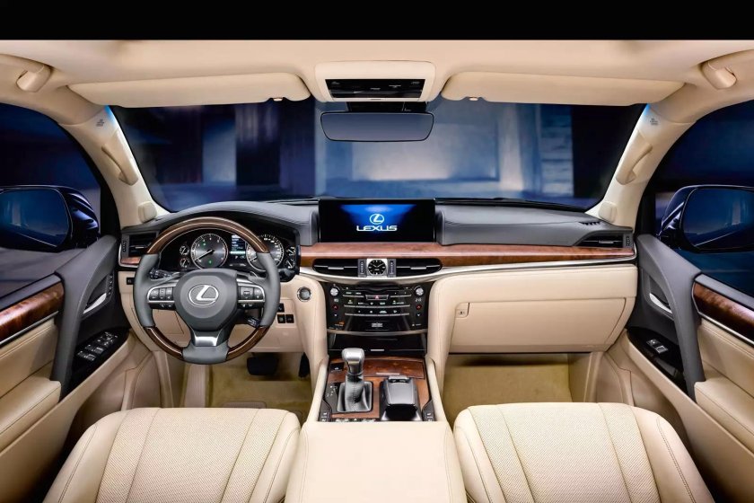Лексус ЛХ 570 салон