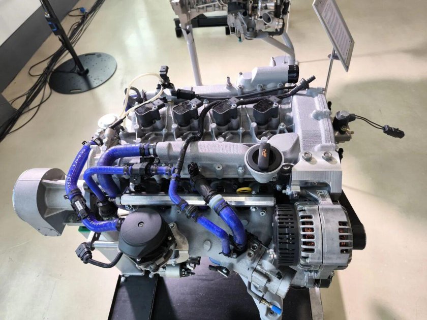 Новый двигатель