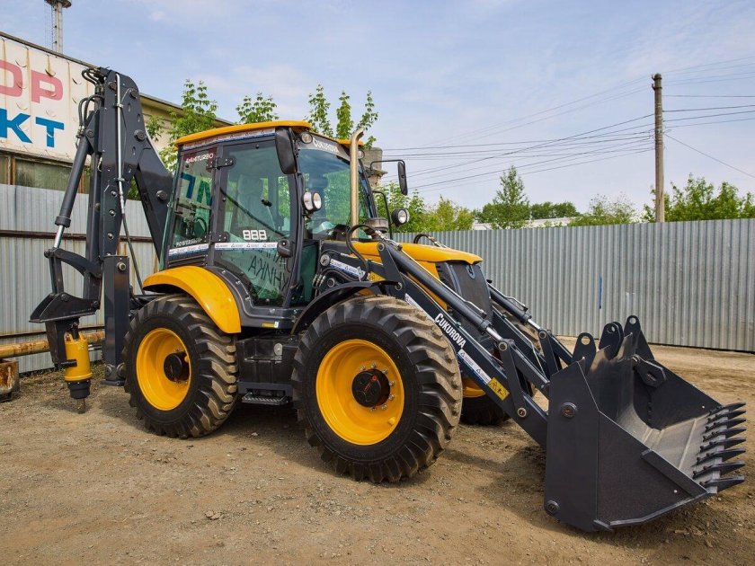 Экскаватор-погрузчик Cukurova 888