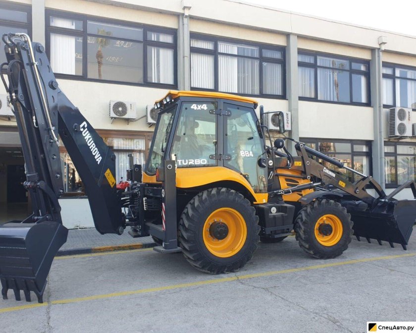 Cukurova 885 экскаватор погрузчик
