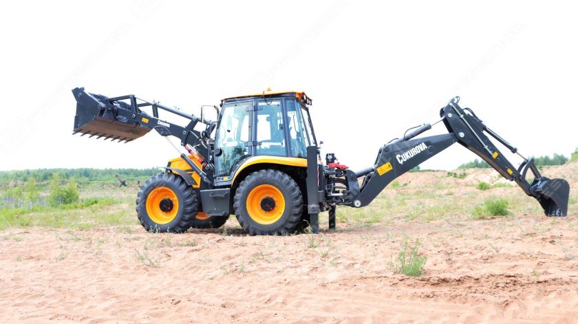 Экскаватор-погрузчик Cukurova 888