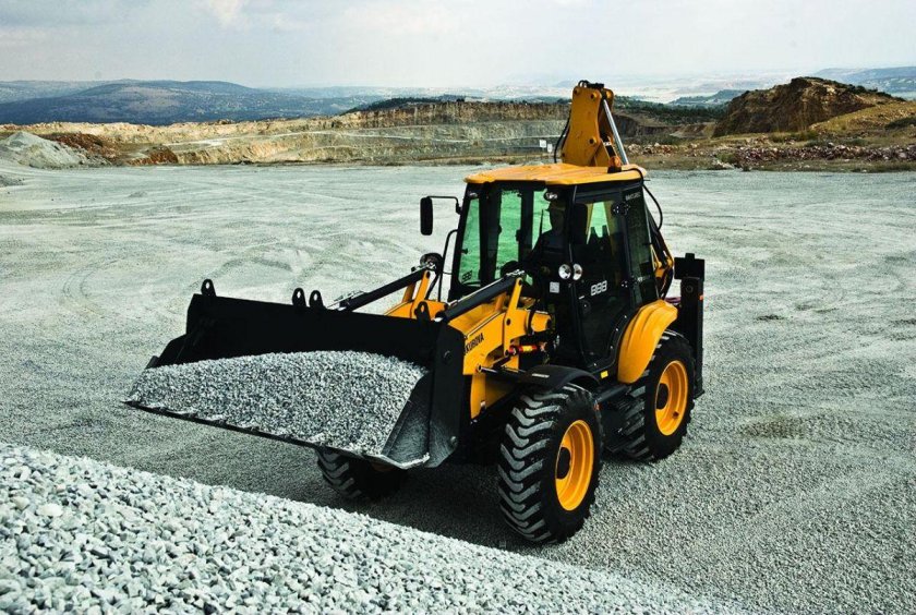 Экскаватор-погрузчик Elaz-BL 888