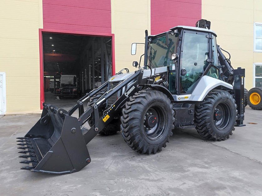 Экскаватора погрузчика