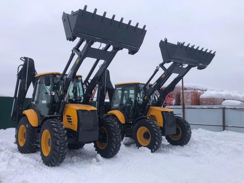 Экскаватор-погрузчик Cukurova 888