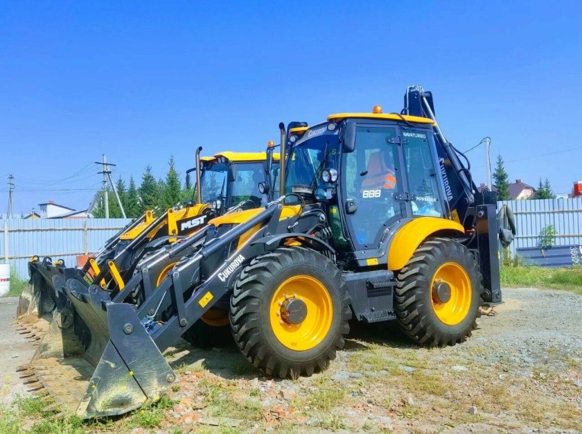 Экскаватор-погрузчик Cukurova 888