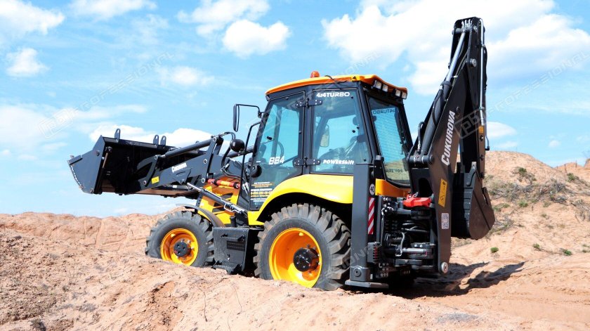 Экскаватор-погрузчик Cukurova 888
