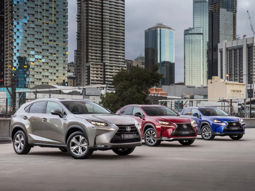 Лексус линейка паркетников