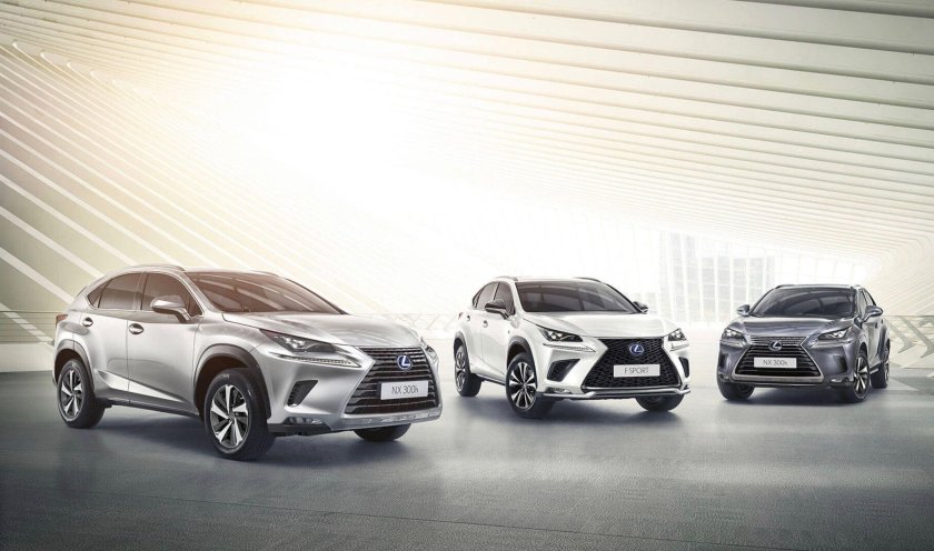 Лексус линейка паркетников