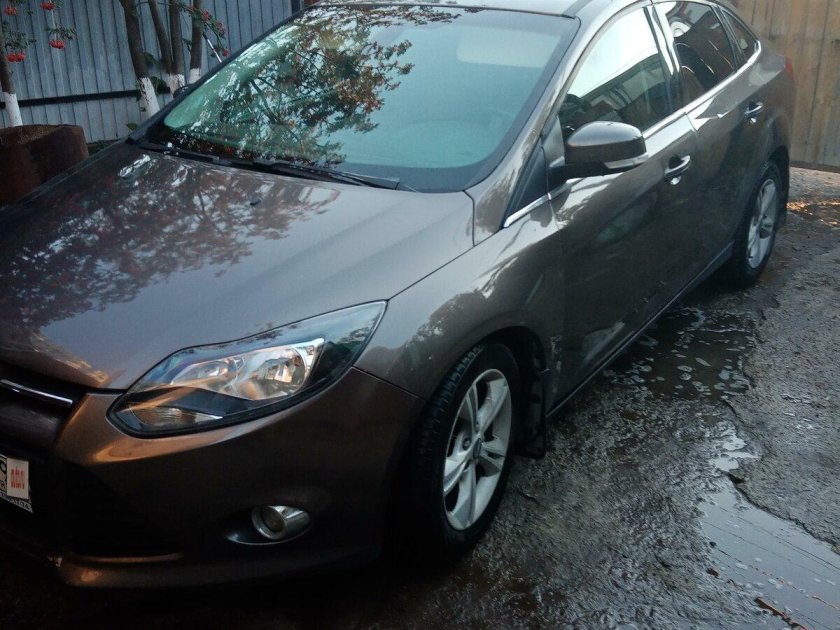 Форд фокус 3 хэтчбек коричневый металлик