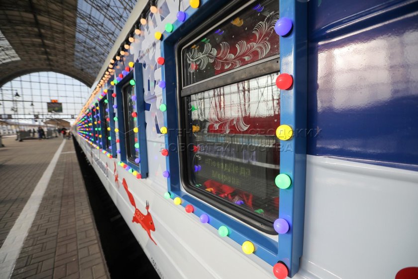 Поезд деда мороза 2023 москва