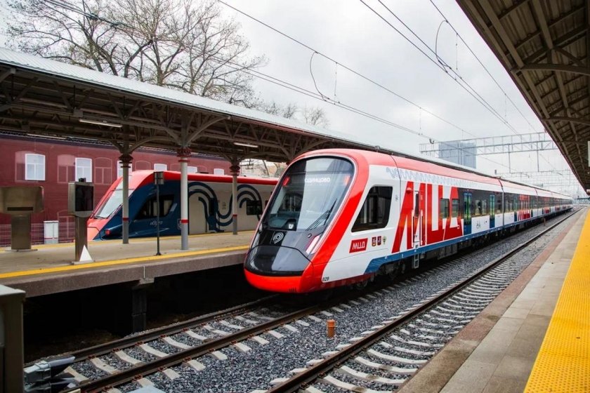 Иволга электропоезд МЦД