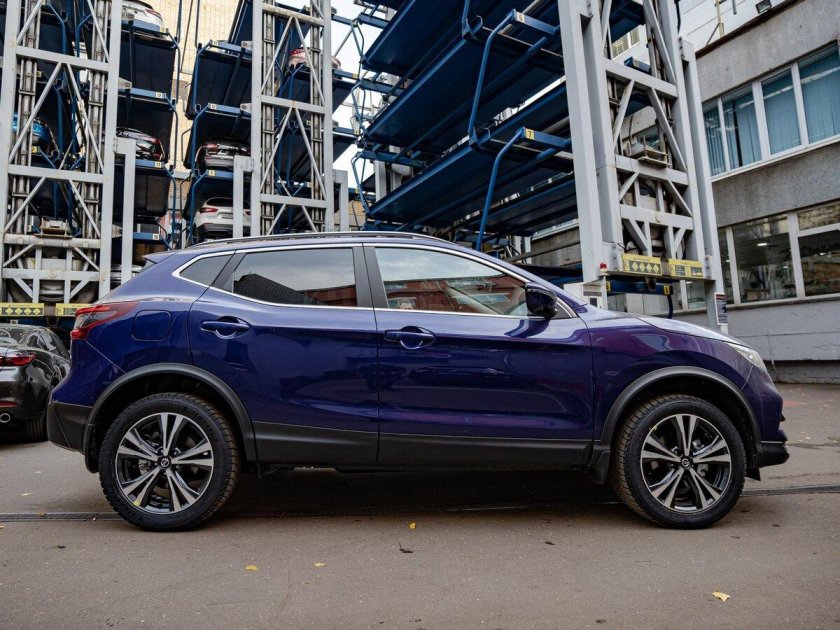 Nissan Qashqai 2021 синий металлик
