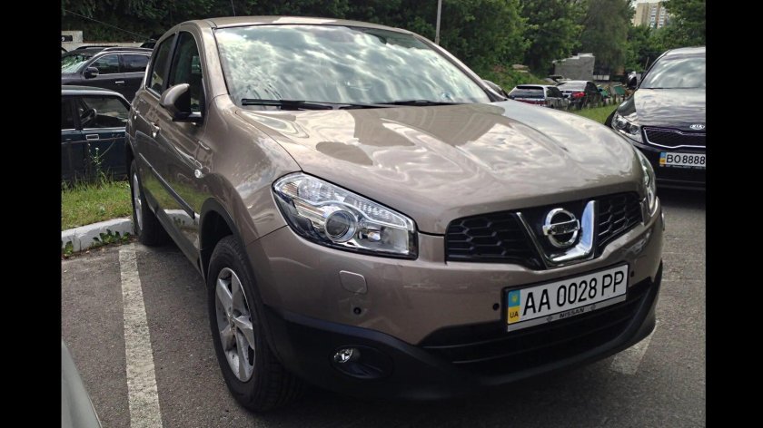 Ниссан Кашкай цвет кофе