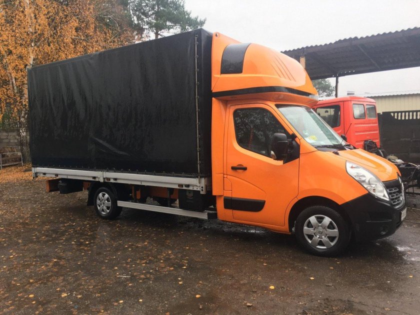 Рено мастер тентованный со спальником