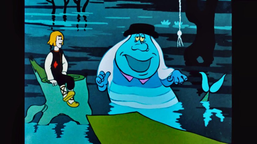 Летучий корабль мультфильм водяной