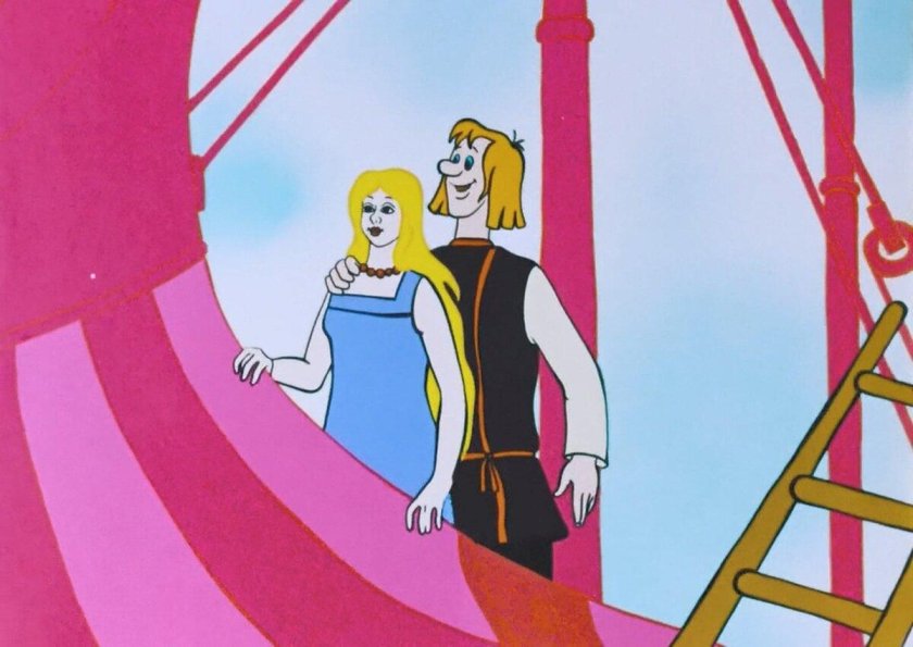 Летучий корабль мультфильм