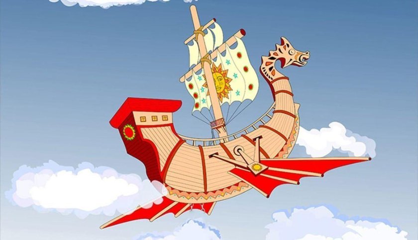 Летучий корабль мультфильм