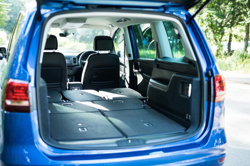 Volkswagen Sharan 2008 багажник