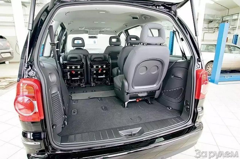 Volkswagen Sharan 2008 багажник