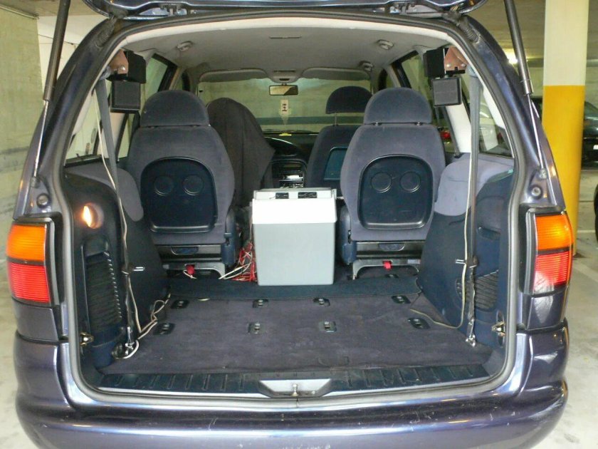 Volkswagen Sharan 1997 багажник