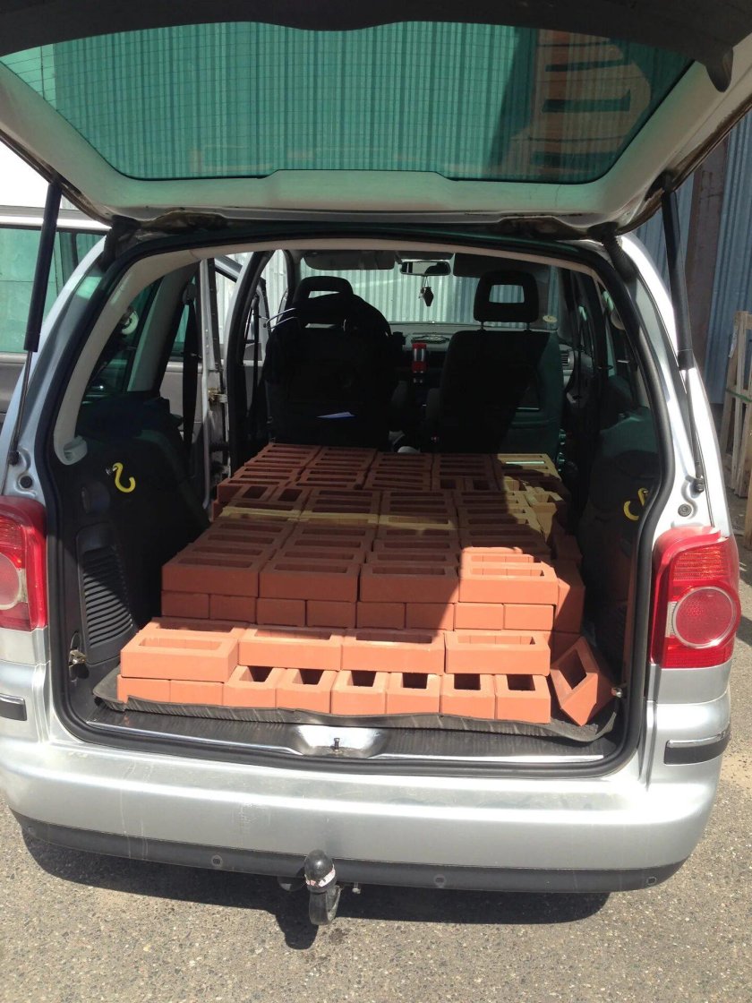 Volkswagen Sharan 1997 багажник