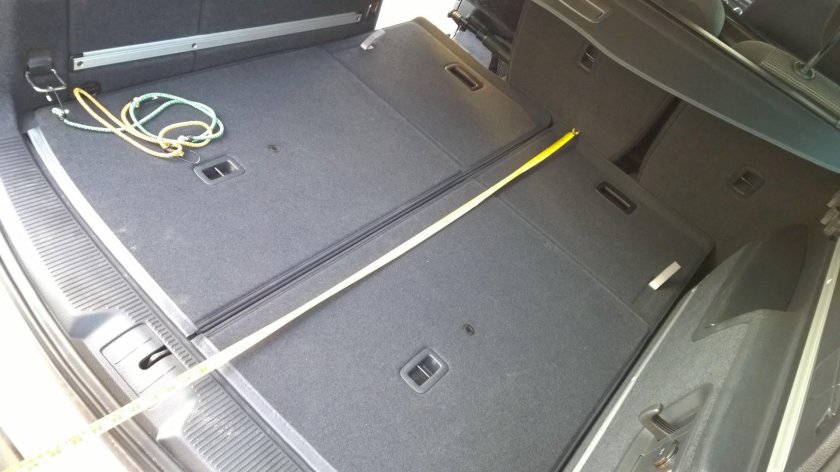 Фольксваген Шаран габариты багажника