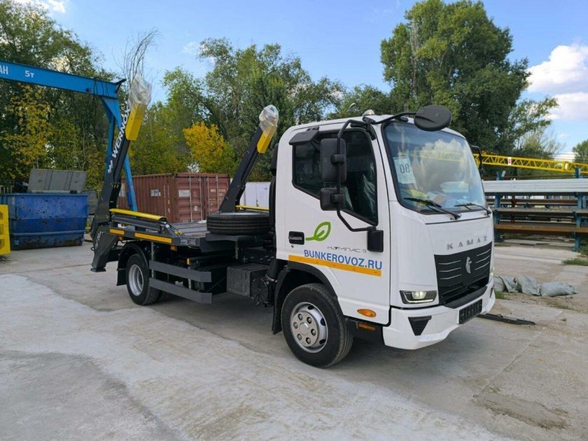 Бункеровоз камаз