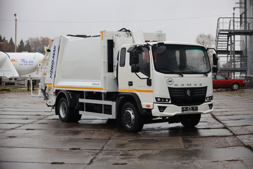 КАМАЗ компас 12 мусоровоз