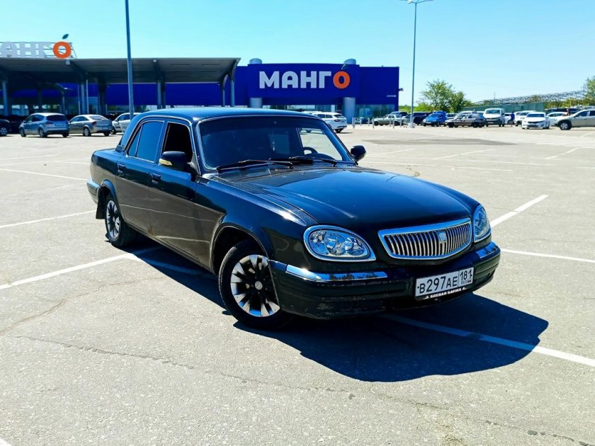 Газ 31105 2008 черная