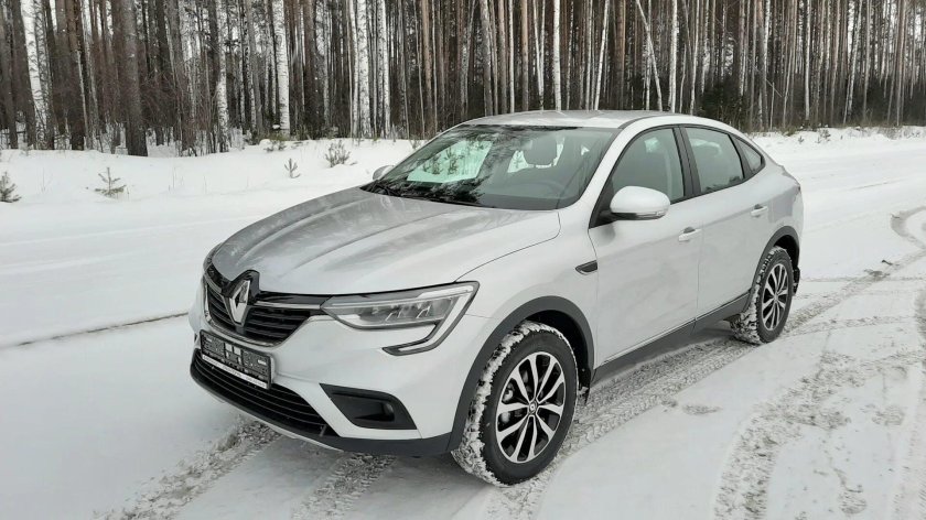 Рено аркана серебристый