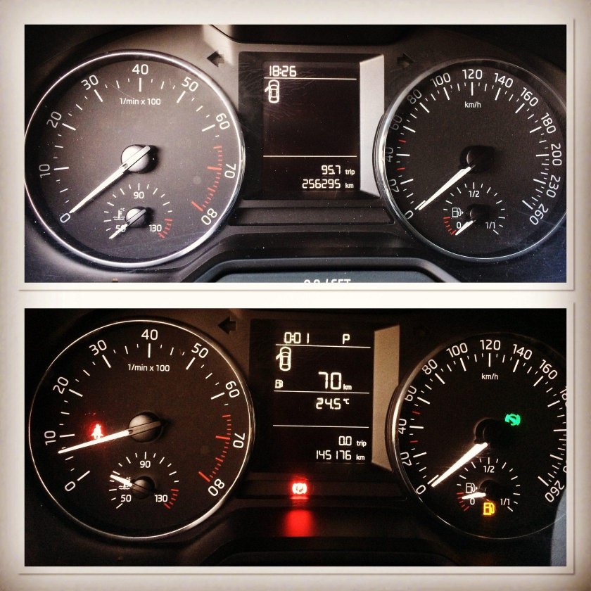 Панель приборов Шкода Октавия а7