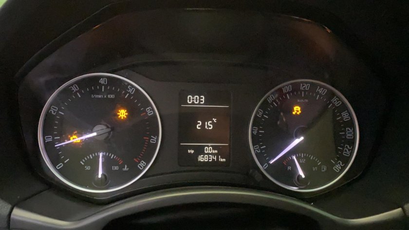 EPC чек и скользкая дорога Октавия а5