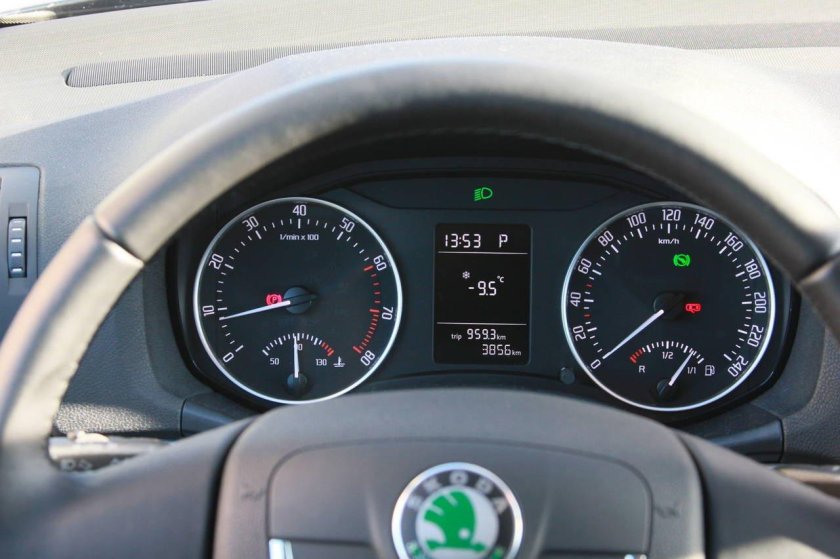 Приборная панель Шкода Октавия