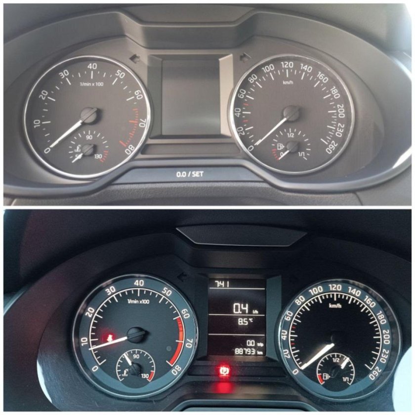 Приборная панель шкода октавия а 7