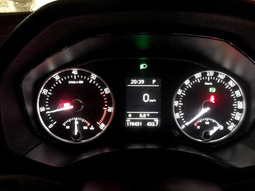 Приборная панель Skoda Octavia a5