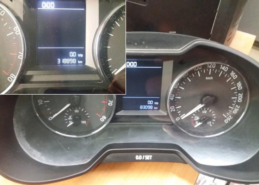 Смотать пробег Шкода Рапид