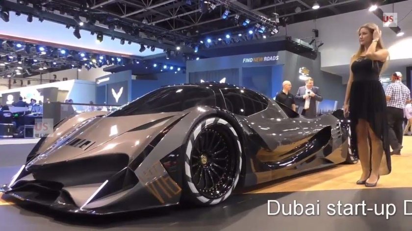 Арабский гиперкар Devel Sixteen