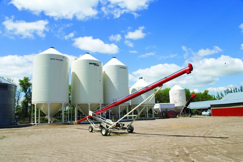 Транспортер зерна ТШВ-400