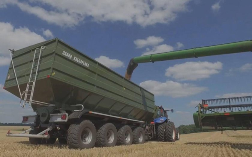 Бункер перегрузчик зерна Кобзаренко