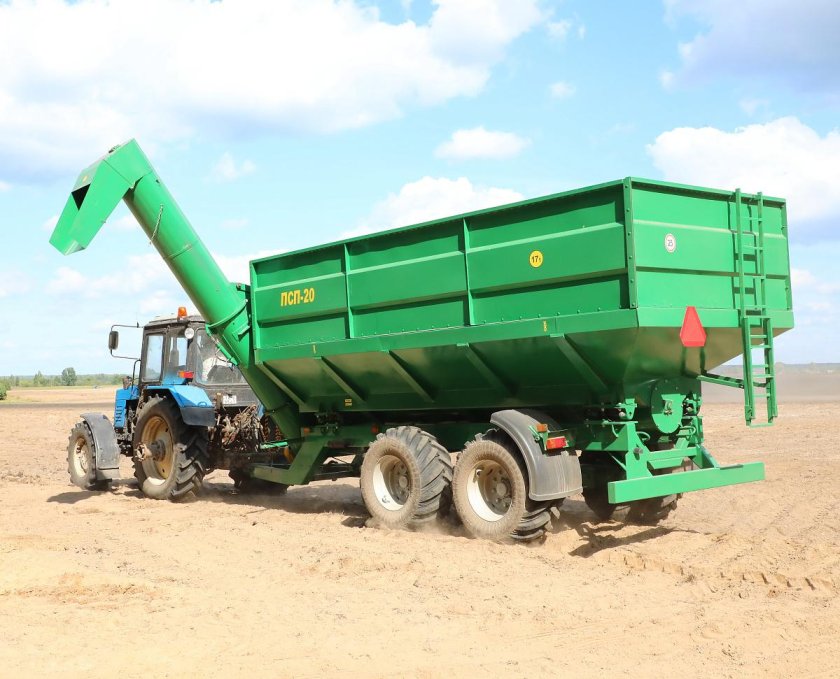 БП 22/28-3 бункер-перегрузчик Лилиани)