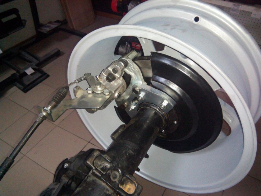 Задние дисковые тормоза на УАЗ Патриот